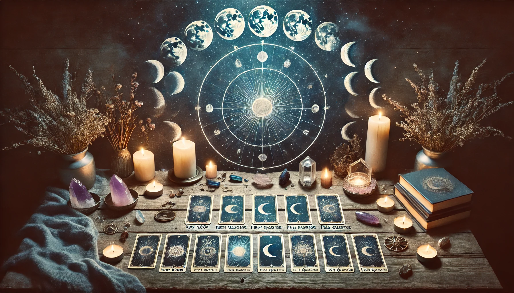 Ay Fazlarına Göre Tarot Açılımı Nasıl Yapılır?
